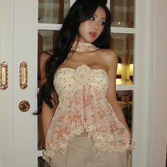 Floral Top Tube - Bless Charm