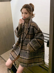 Thick Woolen Coat - Bless Charm