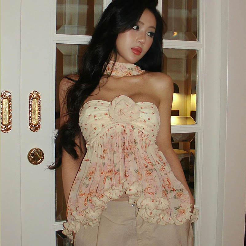 Floral Top Tube - Bless Charm