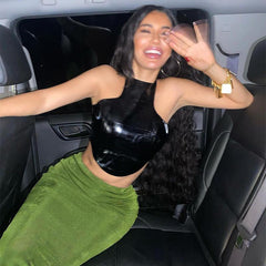 Halter Vest Top - Bless Charm