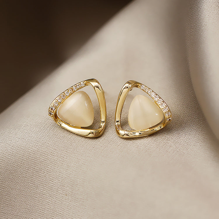 Gold Charm Earrings