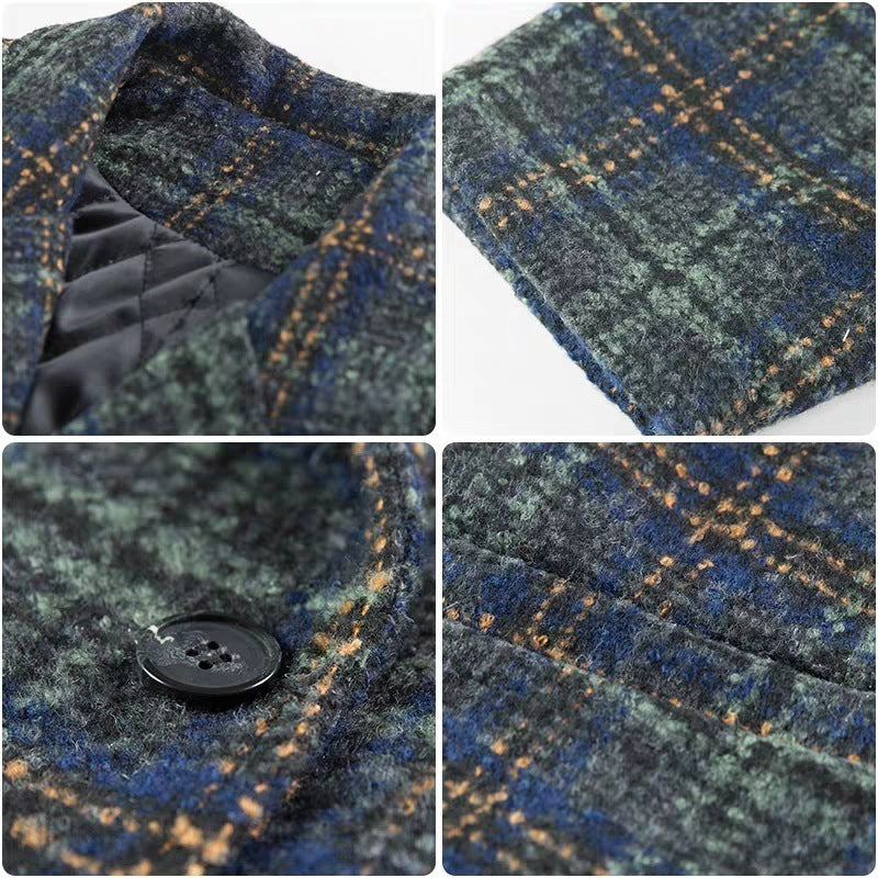 Thick Woolen Coat - Bless Charm