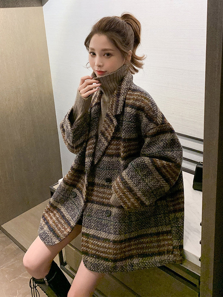 Thick Woolen Coat - Bless Charm
