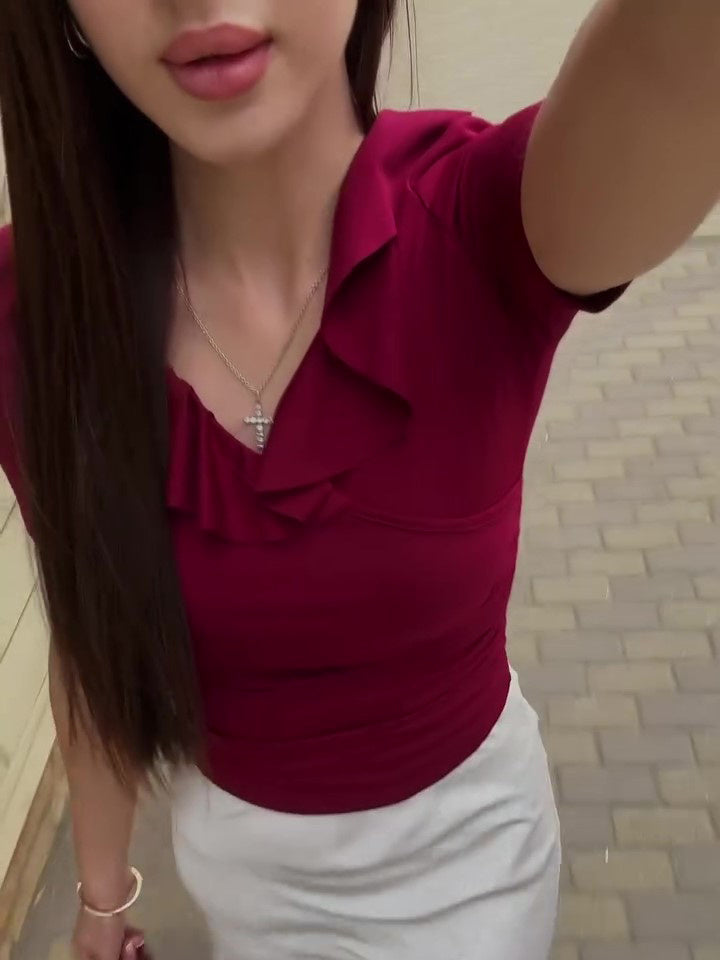 sleeved shirt - Bless Charm