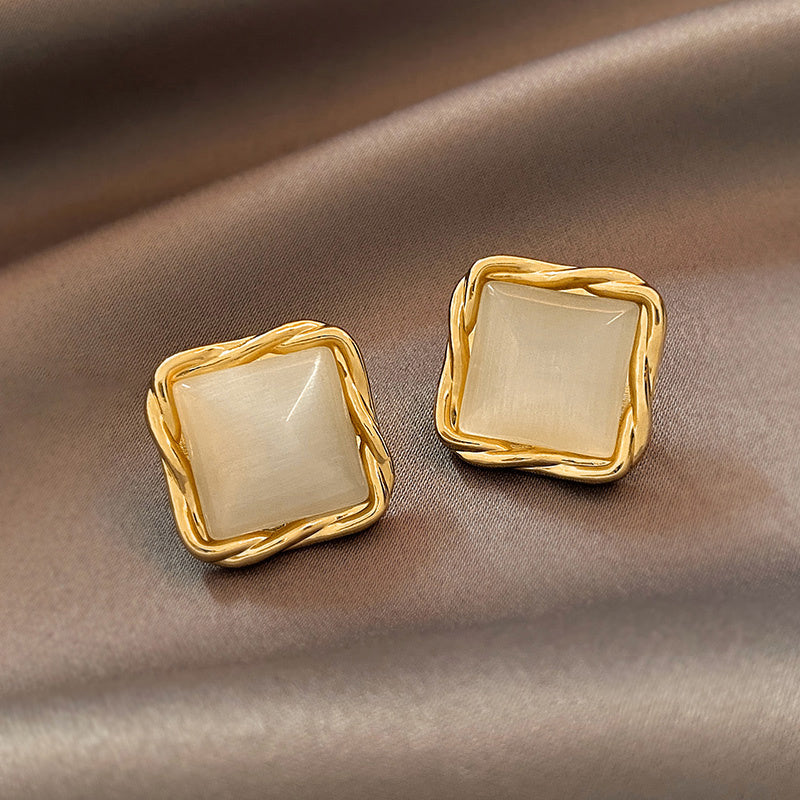 Gold Charm Earrings