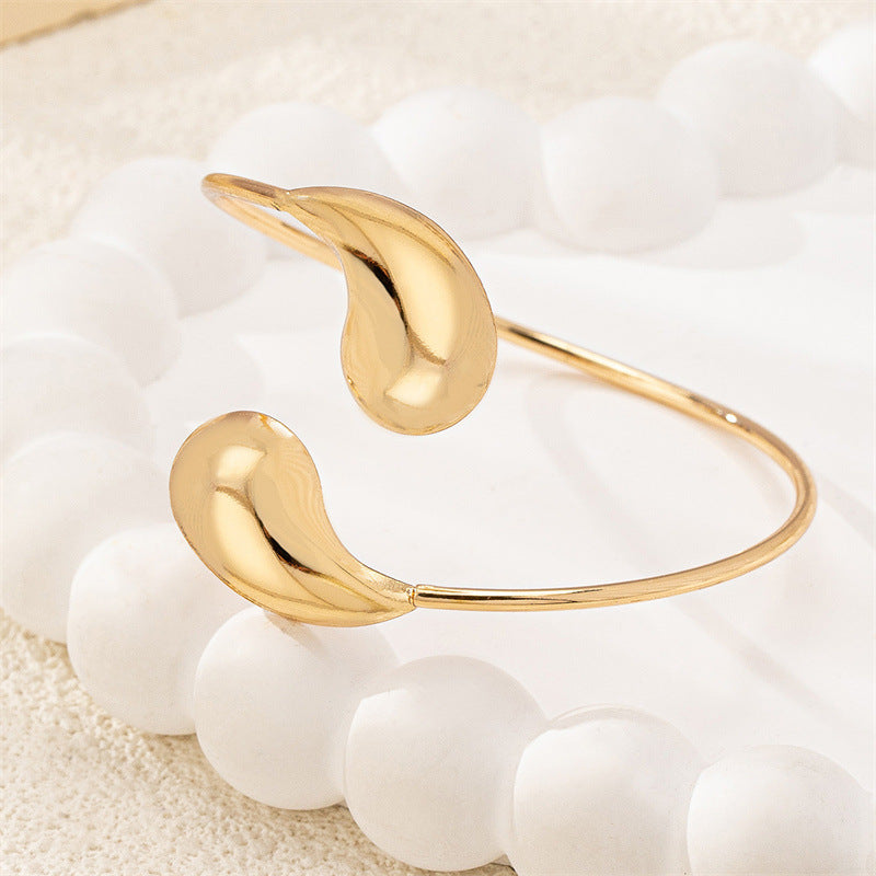 Gold Water Drop Bracelet - Bless Charm