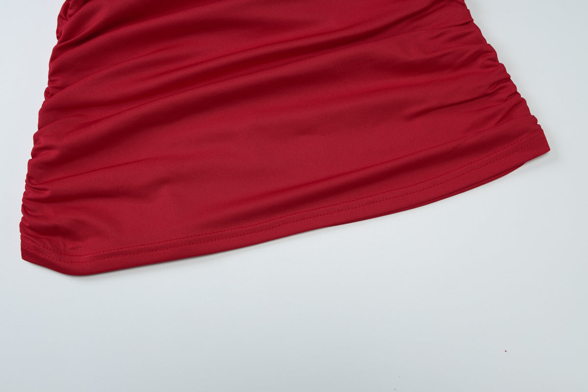 V-neck Slim Top - Bless Charm