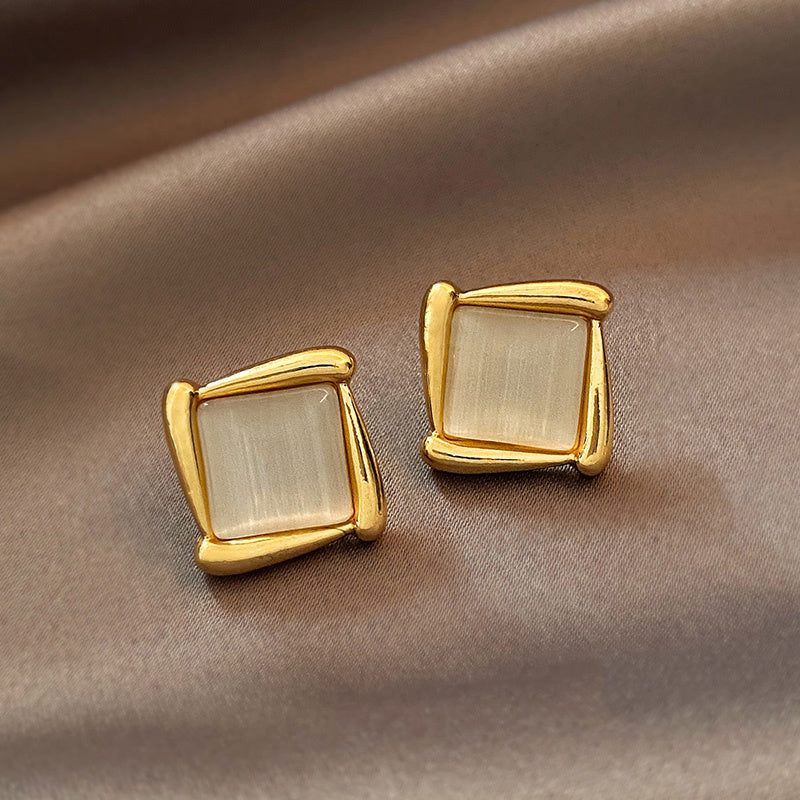 Gold Charm Earrings
