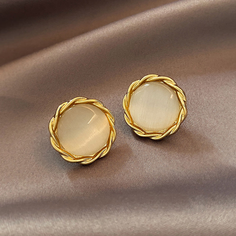 Gold Charm Earrings