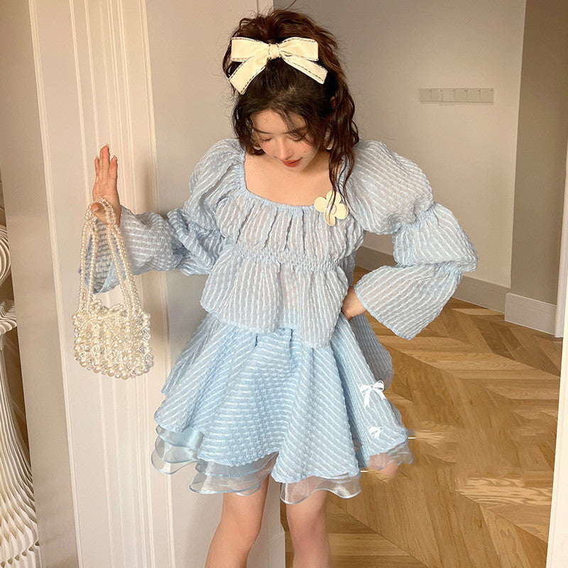 Puff Sleeve Dress - Bless Charm