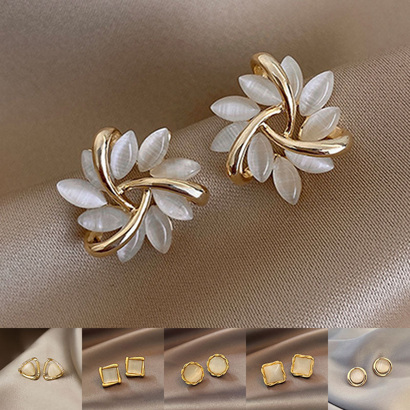 Gold Charm Earrings